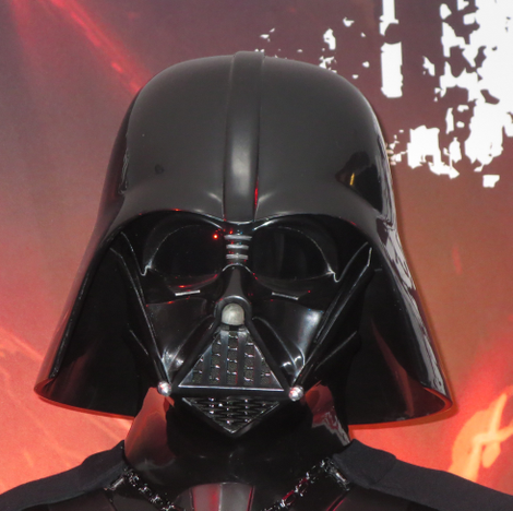 The face that launched a thousand nightmares: Darth Vader’s mask (Photo: Gillian G. Gaar)